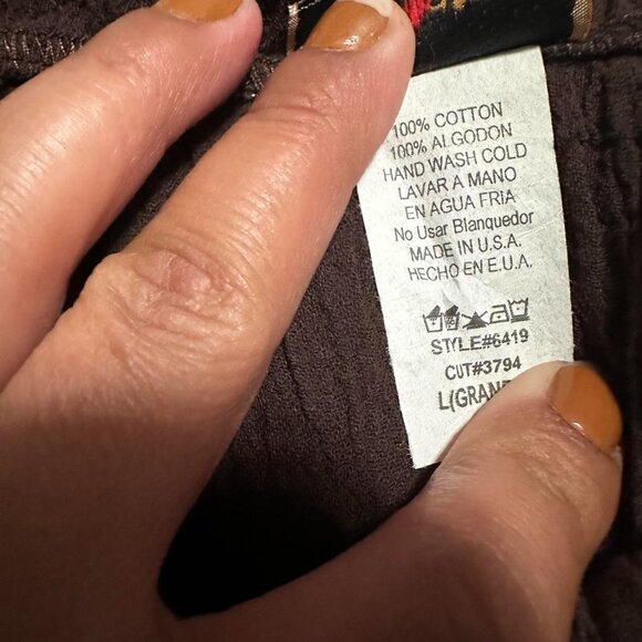 Y2K Fairy Boho Blouse Size L Best Fits S - Picture 4 of 7